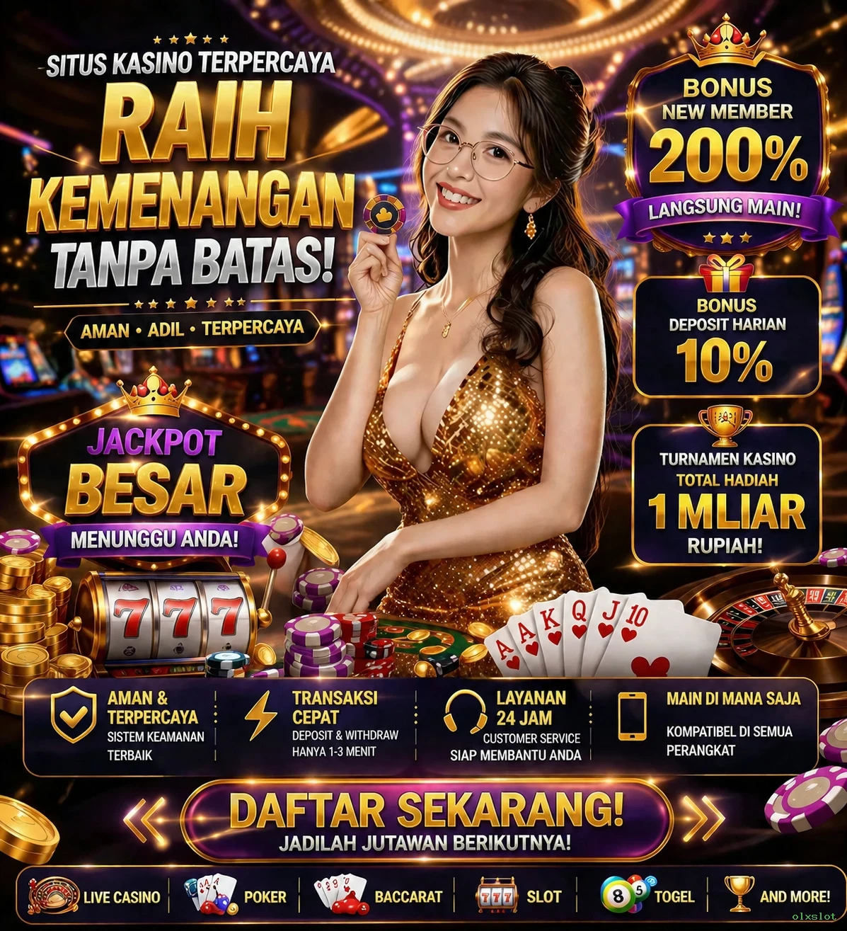 Ikon aplikasi olxslot resmi